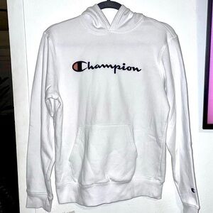 CHAMPION White Hoodie - XL